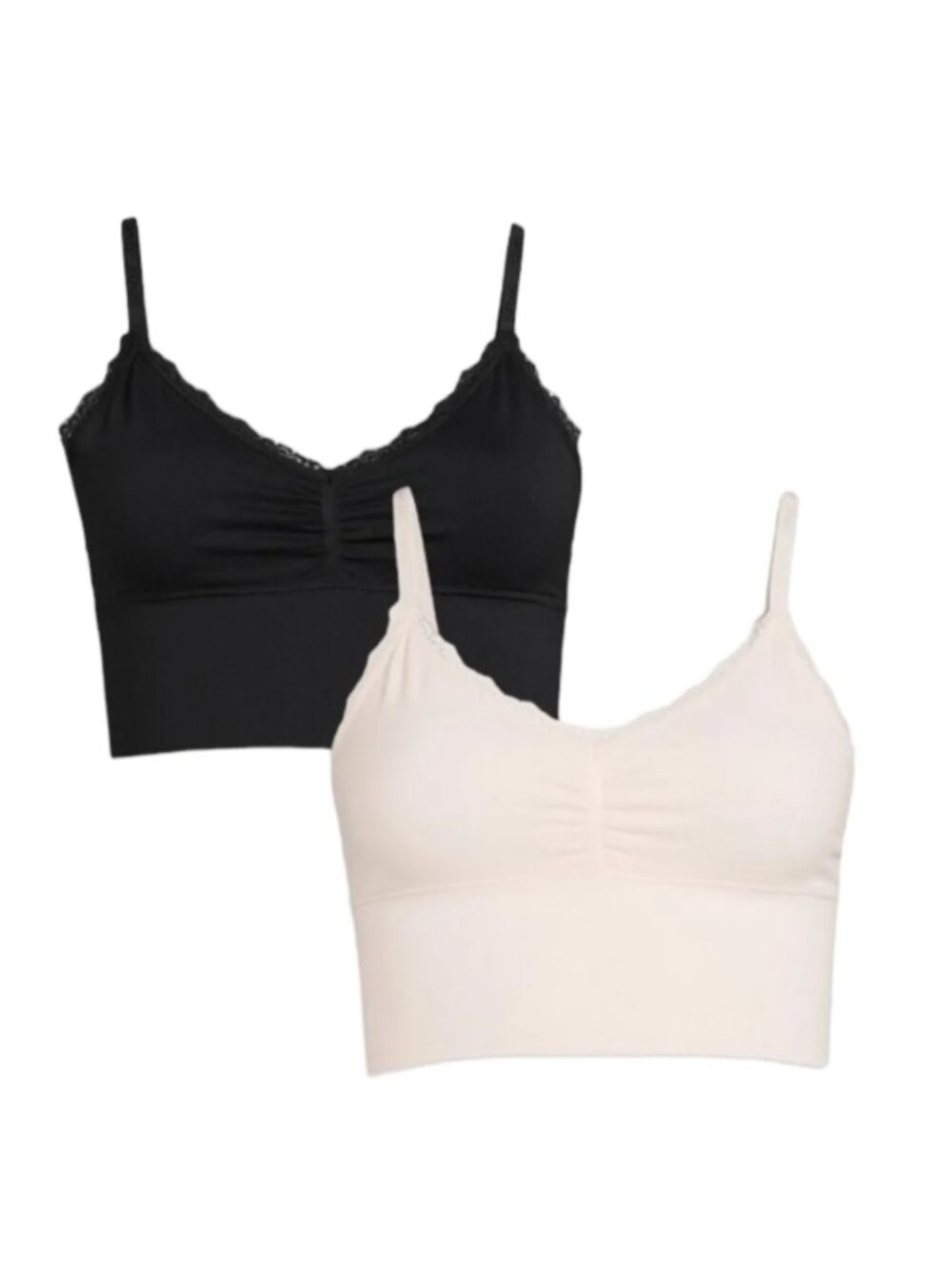 Capezio 2 Pack Seamless Bras     Size Medium